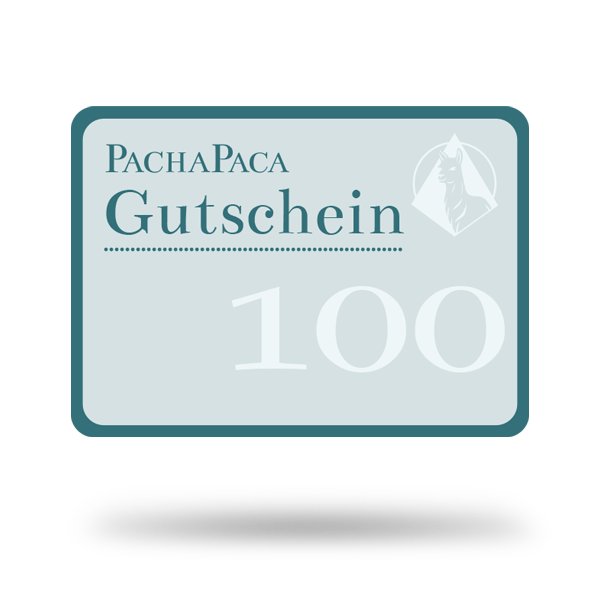 PachaPaca Gutschein Geschenkgutschein 100€