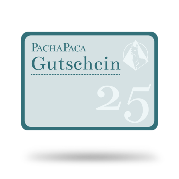 PachaPaca Gutschein Geschenkgutschein 25€