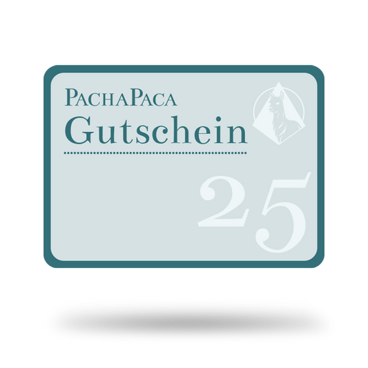 PachaPaca Gutschein Geschenkgutschein 25€